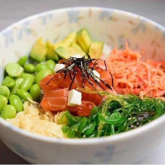 Lunch Tuna Poke Bowl.