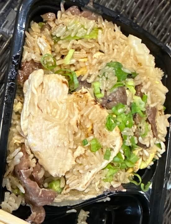 Lunch Lemongrass Fried Rice.
